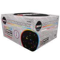 Peonía Multicolor (25 seg) Torta Aérea XL de 36 Disparos