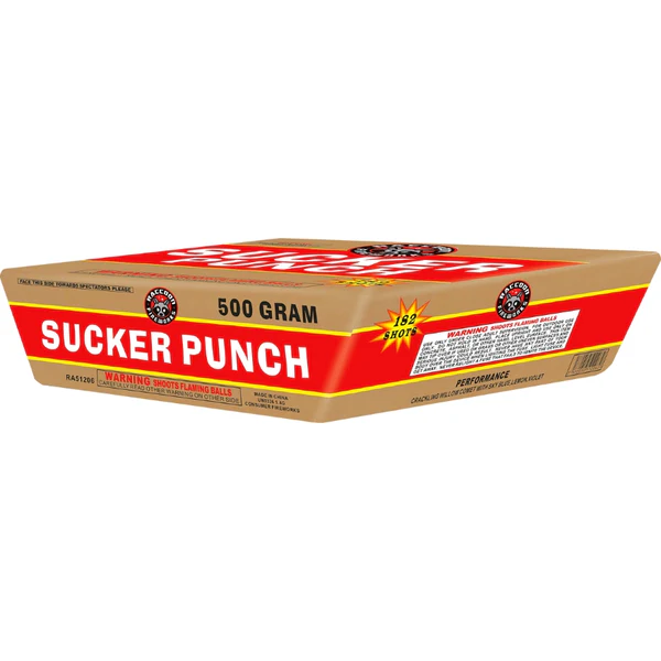 Sucker Punch 182-Shot XL Aerial Cake