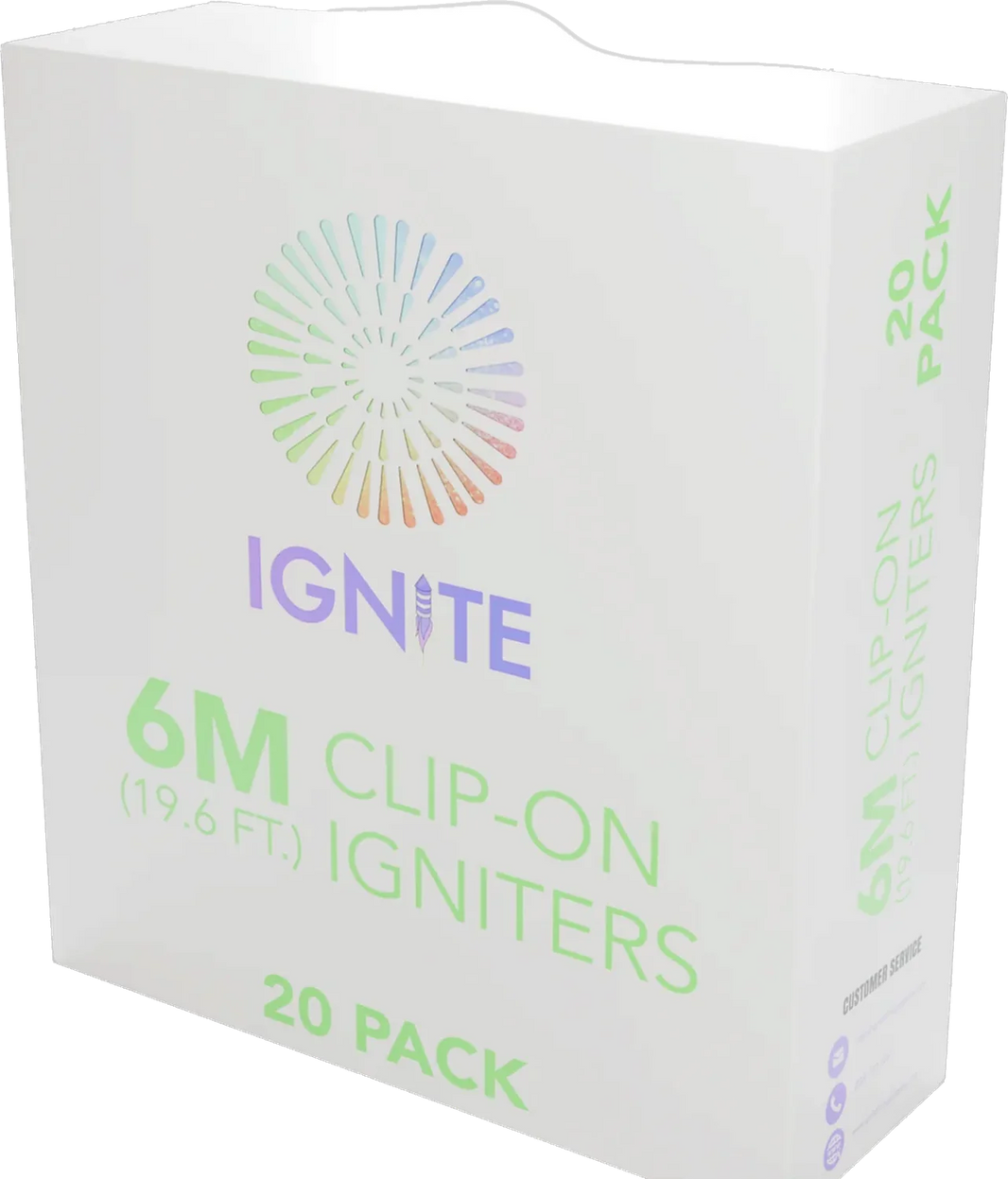 IGNITE 6M (19.6 Ft) Clip-on Igniters (20-Pack)