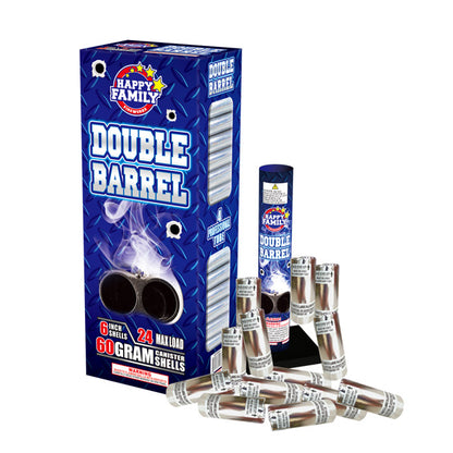 Carabina doble 24 disparos 6 pulg. Carcasas de proyectil