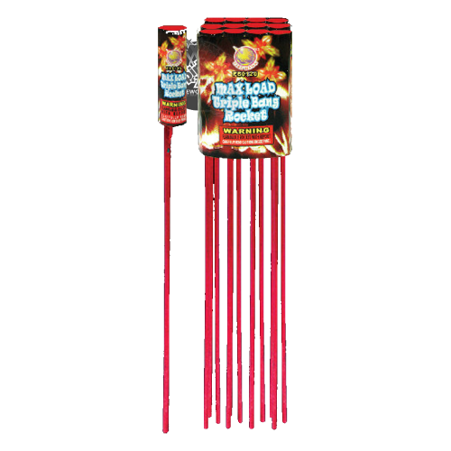 Triple Bang Rocket (12-Count)