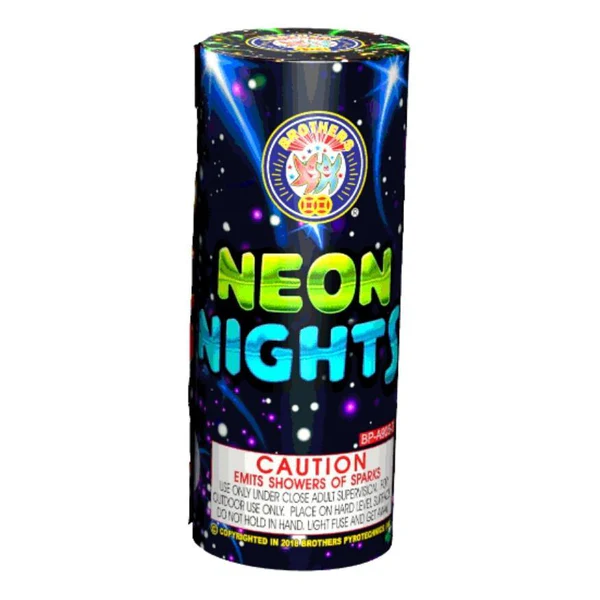 Neon Nights Standard Fountain | Case Pack™ 6/5