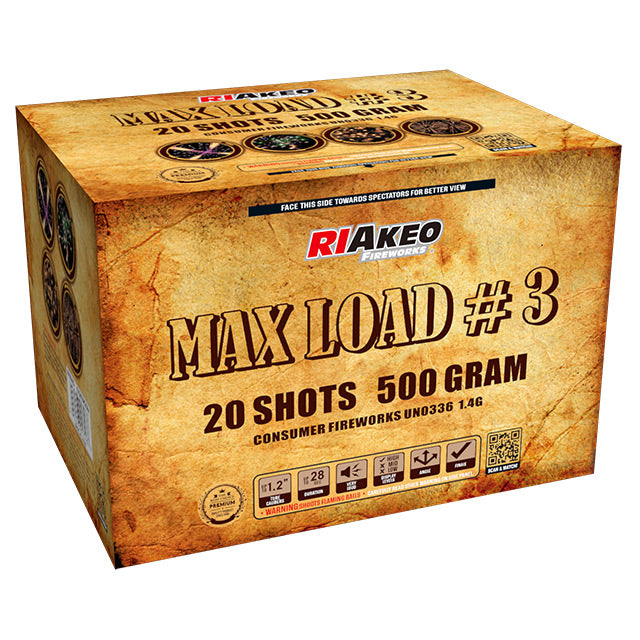 Max Load #3 20-Shot XL Aerial Cake