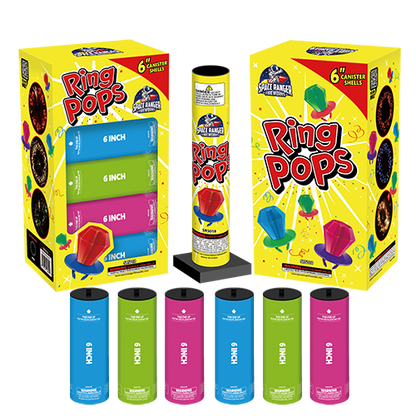Ring Pops 6-Shot Canister Shells