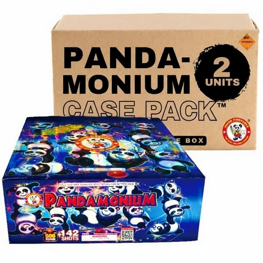 Pandamonium 142-Shot XL Zipper Aerial Cake