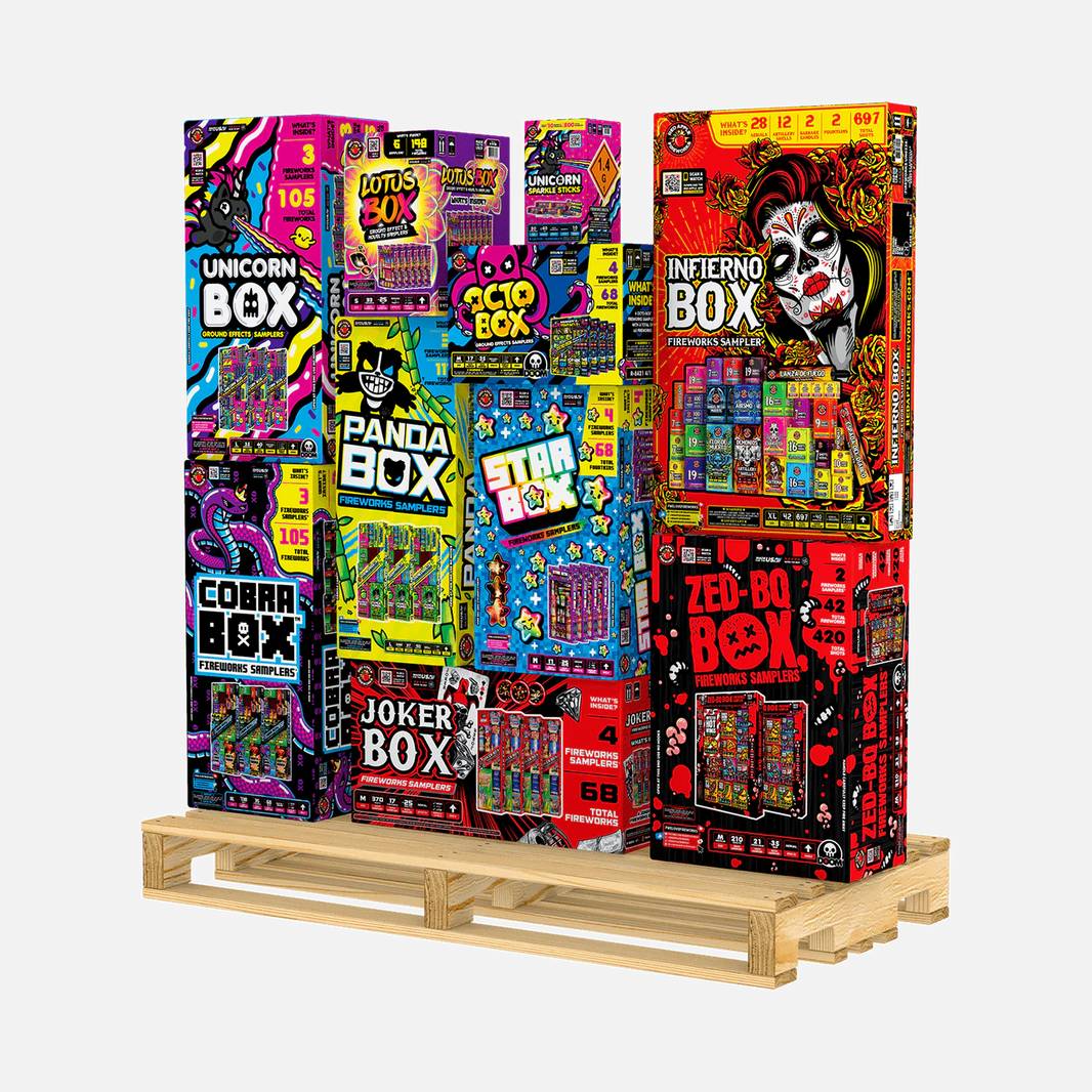 Squad Goalz™ Party Pallet Sampler®