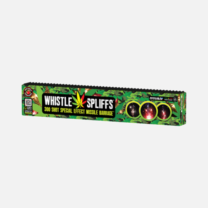 Whistle Spliffs™ 300 Disparos Barrage de Misiles de Efectos Especiales™