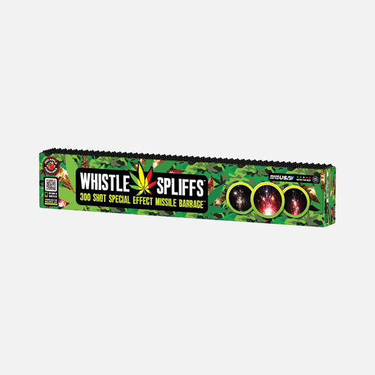 Whistle Spliffs™ 300 Disparos Barrage de Misiles de Efectos Especiales™