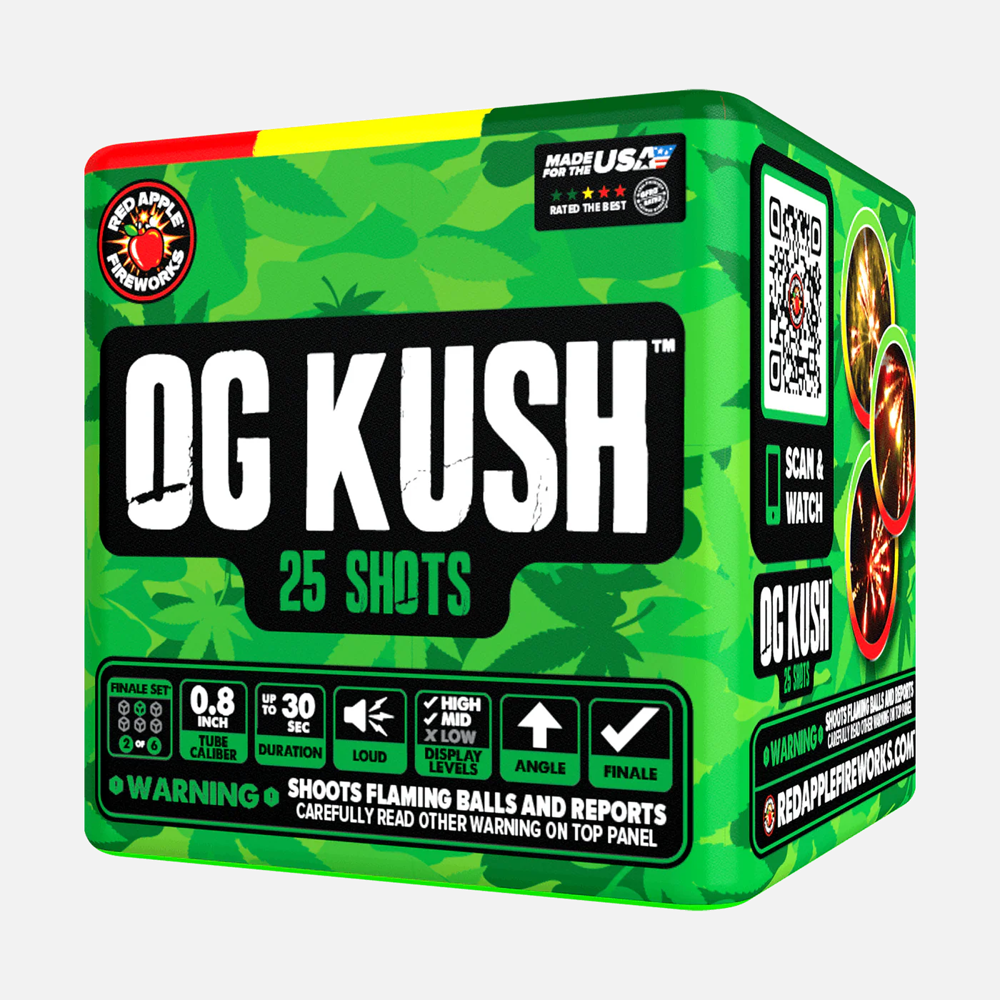 OG Kush 150-Shot Standard Aerial Finale Set
