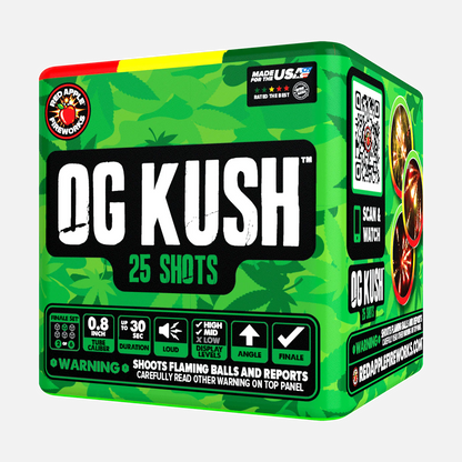OG Kush 150-Shot Standard Aerial Finale Set