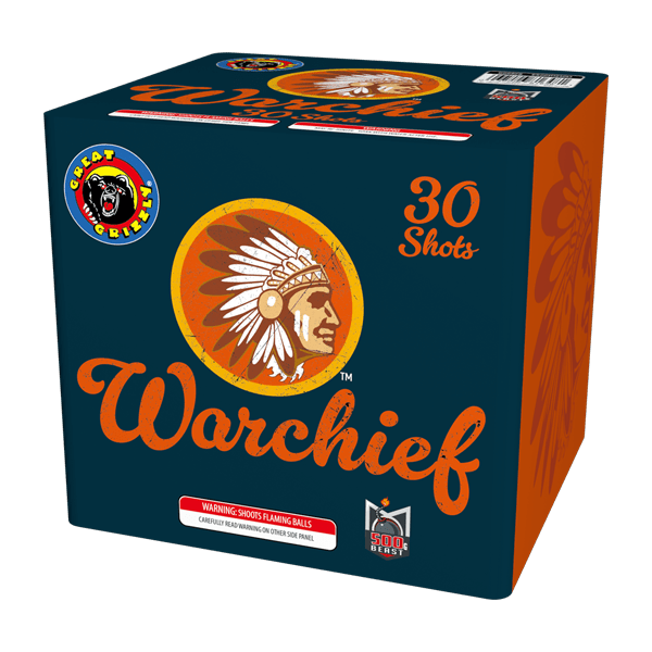 Warchief 30-Shot XL Aerial Cake