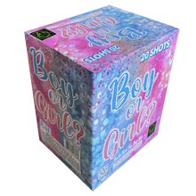 Boy or Girl? 20-Shot Daytime XL Aerial Cake