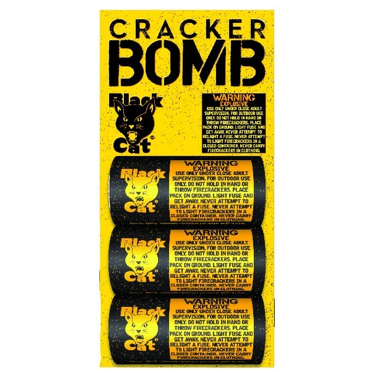 Cracker Bomb Firecrackers (3-Count)