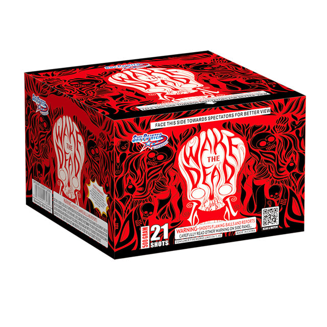 Wake The Dead 21-Shot XL Aerial Cake – Elevated Fireworks