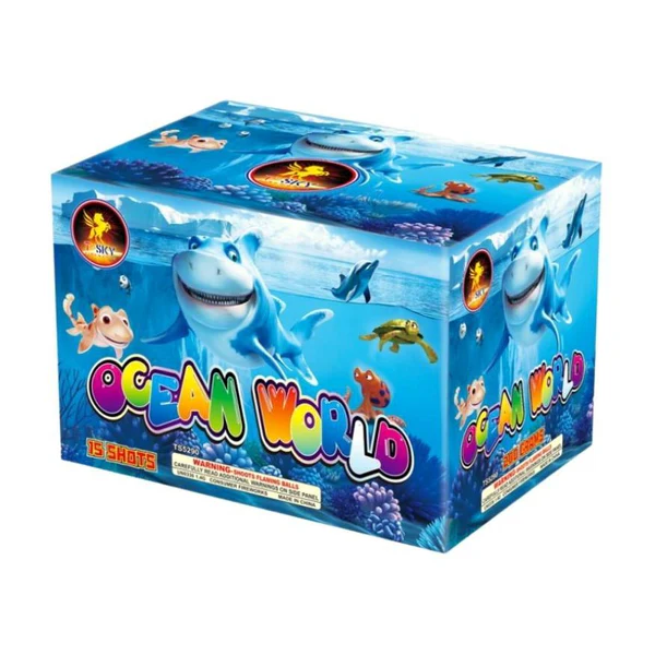 Ocean World 15-Shot Standard Aerial Cake