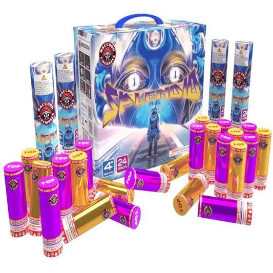 Splendid 24-Shot 4 in. Canister Shells