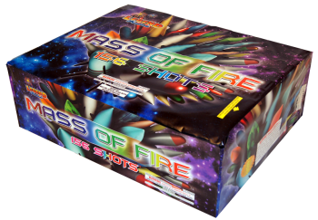 Mass of Fire 156-Shot XL Aerial Cake