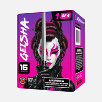 Geisha® 64 disparos Set de fuegos artificiales aéreos estándar®