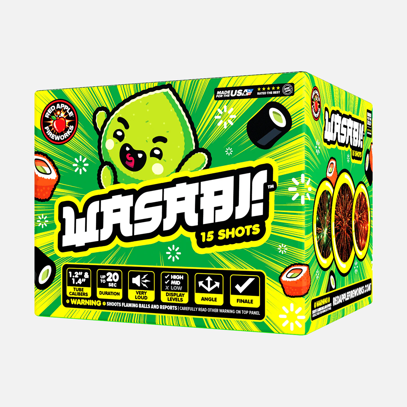 Wasabi 15-Shot XL Aerial Set