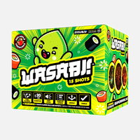 ¡Wasabi!™ 15 disparos XL® Aerials