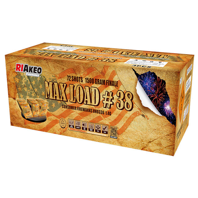 Max Load #38 72-Shot XL Aerial Cake