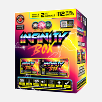 Pirotecnia aérea Infinity Box™ 56 disparos XL®
