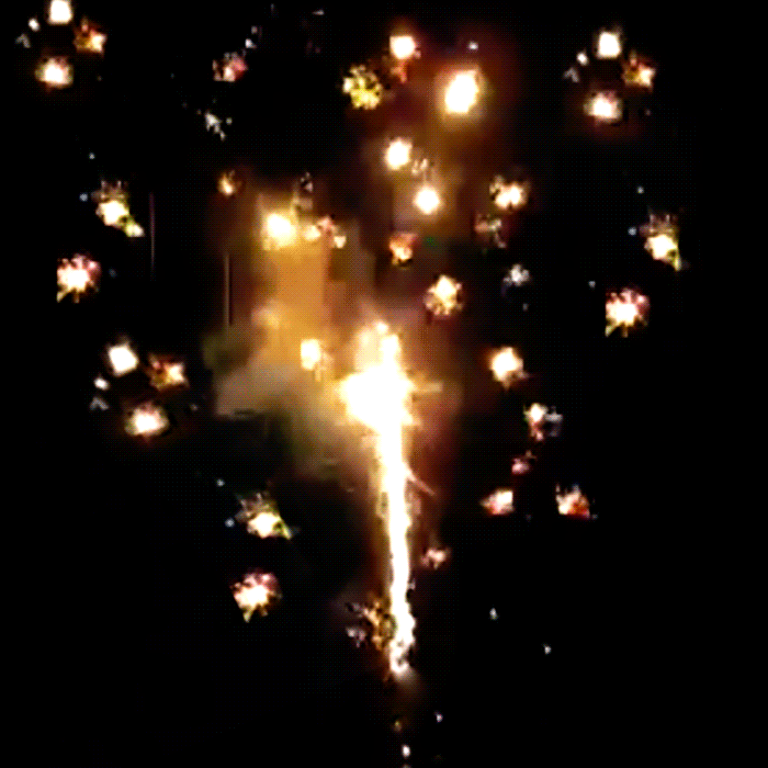 Happy 4th of July 22-Shot Aerial Cake