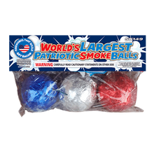 Worlds Largest Patriotic Smoke Balls (3-Pack)