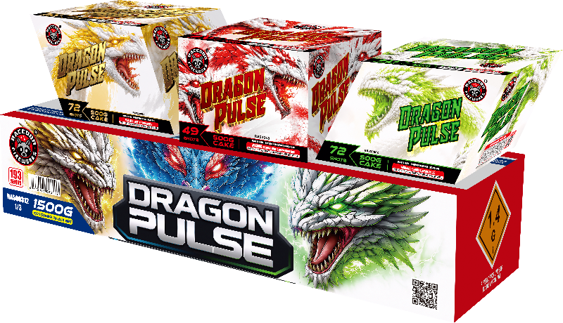 Dragon Pulse 193-Shot XL Aerial Finale Set