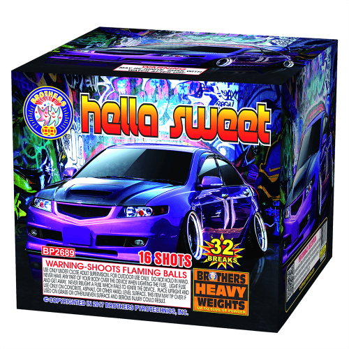Hella Sweet 16-Shot XL Aerial Cake | Case 4/1