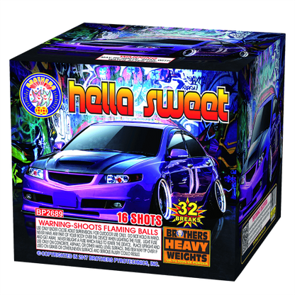 Hella Sweet 16-Shot XL Aerial Cake | Case 4/1