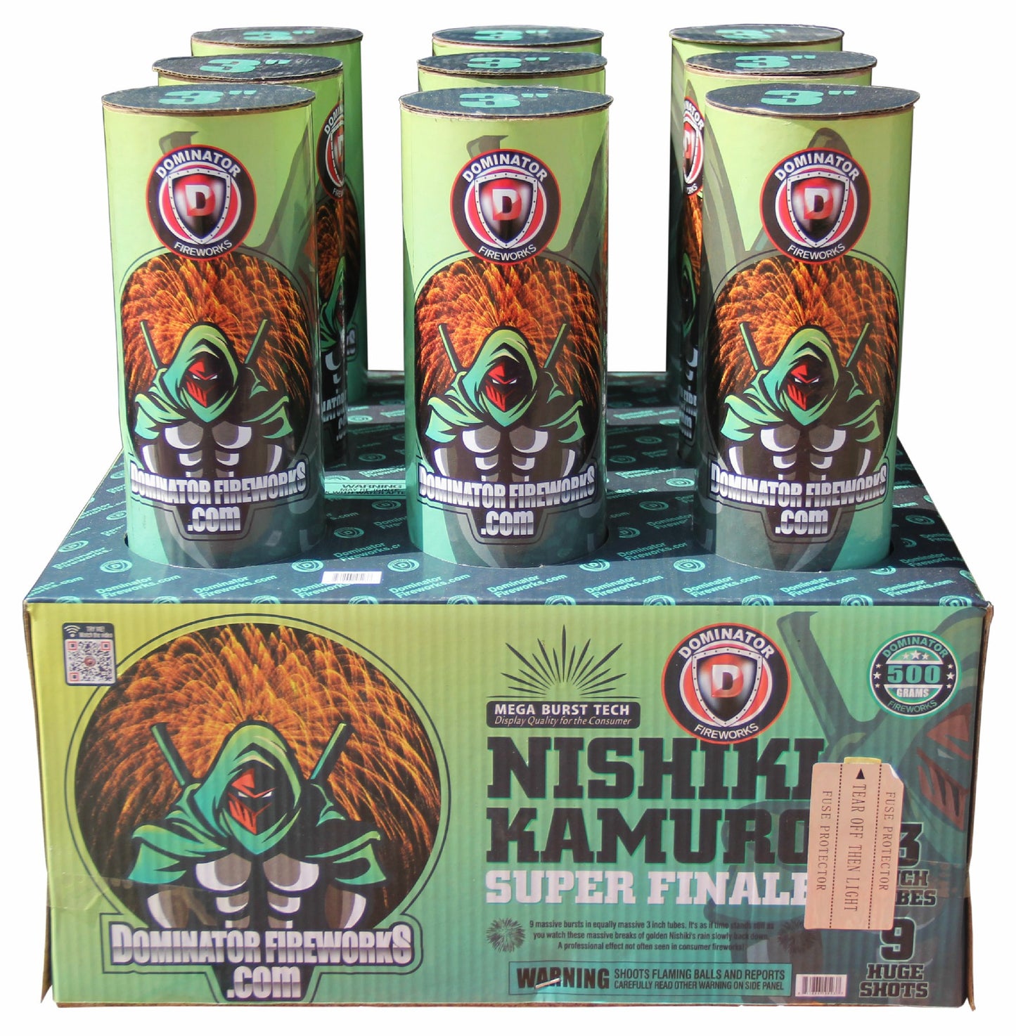 Nishiki Kamuro Super Finale 9-Shot XL Aerial Cake