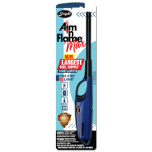 Scripto Aim 'N Flame Max Multi-Purpose Lighter (Random Color)