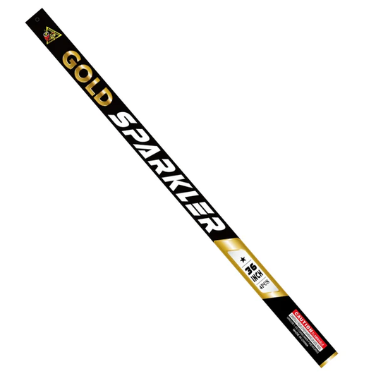 36 in. Gold Sparklers (4-Pack)