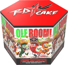 Ole Boom! 7-Shot XL Aerial Cake