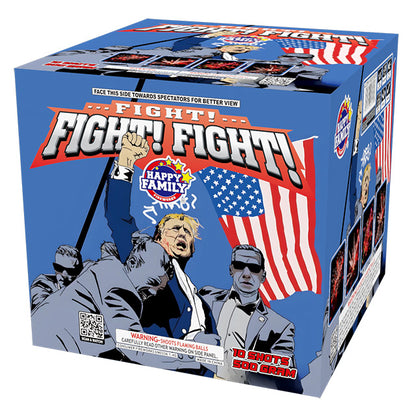 Fight! Fight! Fight! 10-Shot XL Aerial Cake