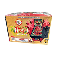 Pastel aéreo grande de 51 tiros Pinball