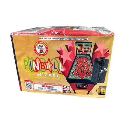 Pastel aéreo grande de 51 tiros Pinball