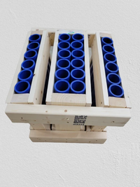Great Lakes Mortar Racks™ 4×6 Fan 24-Shot Rack