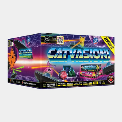 ¡Catvasion!™ Bombardeo Final™ de 168 Disparos