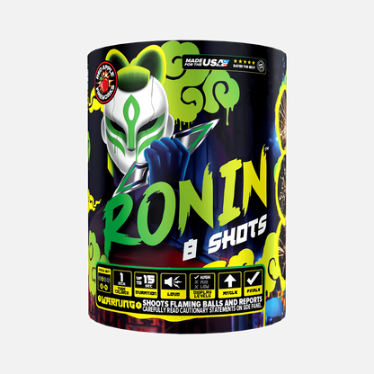 Ronin™ 32 disparos Conjunto de fuegos artificiales aéreos de categoría estándar®