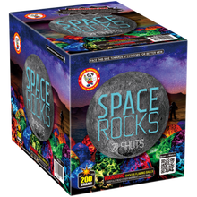 Space Rocks 21-Shot Standard Aerial Cake
