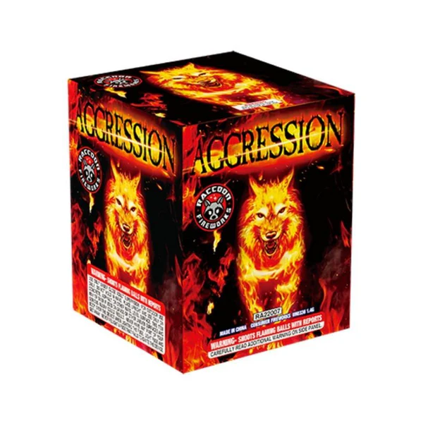 Aggression 25-Shot Standard Aerial Cake
