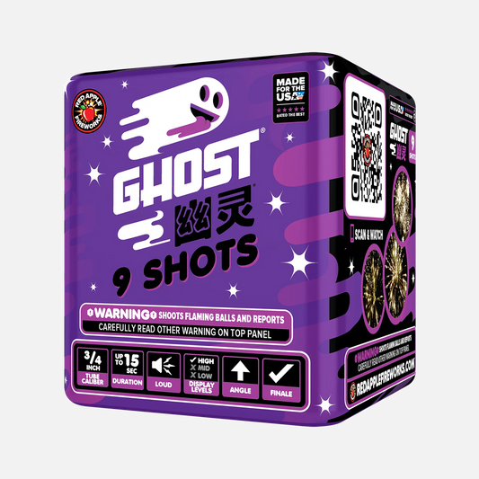 Ghost® 36 Tiros Juegos Pirotécnicos Aéreos de Final Estándar®