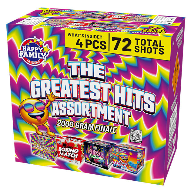 The Greatest Hits 72-Shot XL Assortment Set