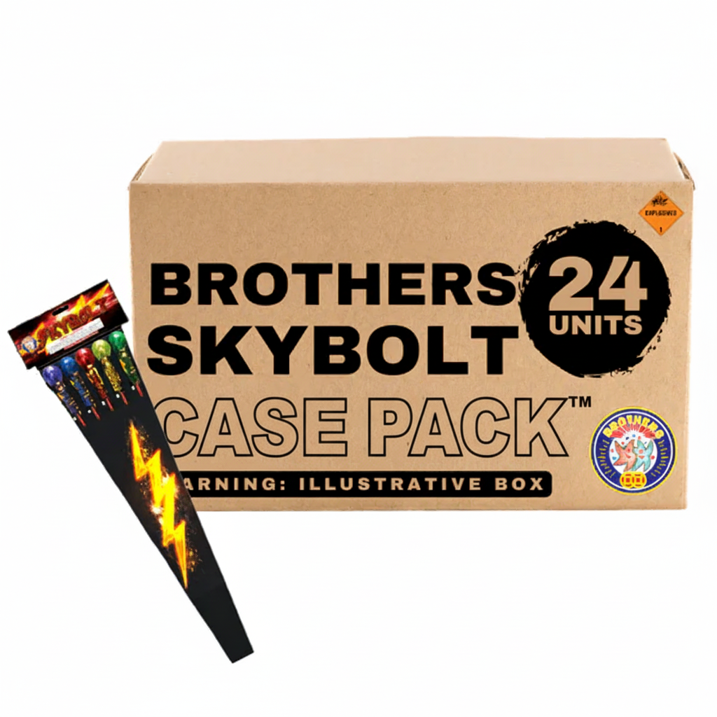 Skybolt 5-Shot Large Rocket | Case Pack™ 24/1