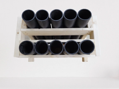 Great Lakes Mortar Racks™ 3 in. 10-Shot 1.3G Display Fan Rack