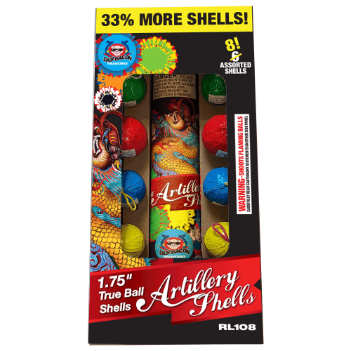Black Box Artillery 1.75 in. 8-Shot Ball Shells