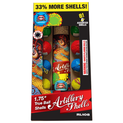 Black Box Artillery 1.75 in. 8-Shot Ball Shells