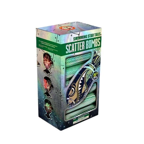 Scatter Bombs 6-Shot 6 in. Canister Shells